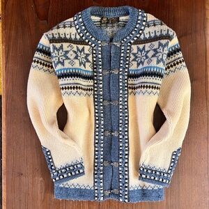 VINTAGE NORDSTRIKK WOOL CARDIGAN SWEATER
